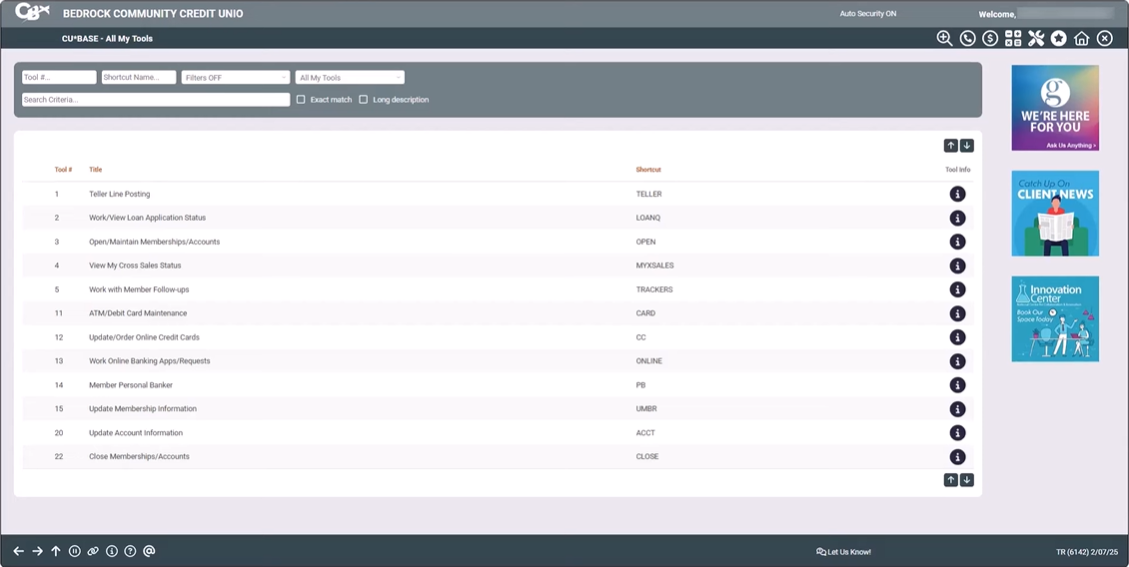 CBX Home Page