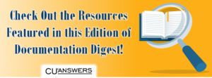 Check Out the New Resources Featured in this Edition of Documentation Digest!