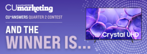 Announcing the CU*Answers Q2 Debit Card Contest Winner!