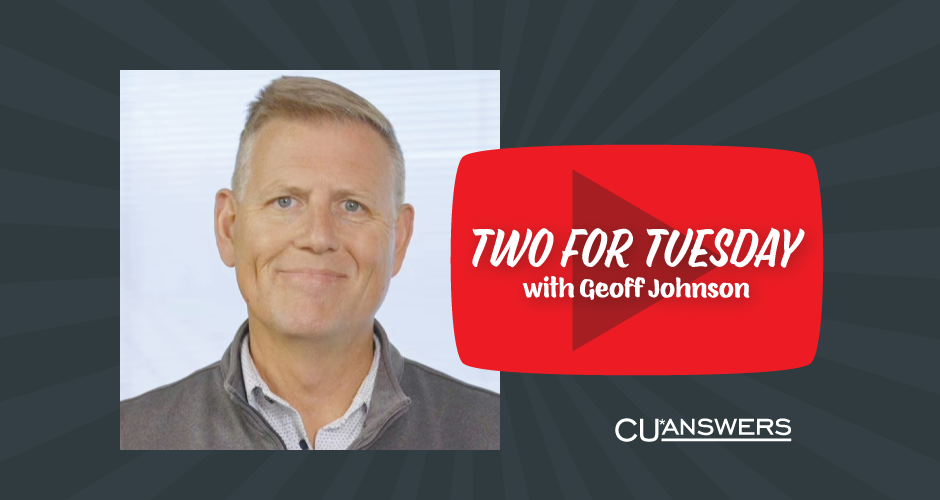Click to watch Geoff Johnson's Two for Tuesday Video